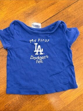 Maje Blue 'My First Dodgers Tee' Short-Sleeve Kids Shirt 24 months